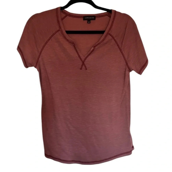 Warehouse One Medium “Burgandy” Top - Picture 1 of 4